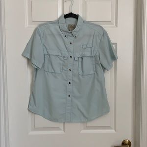 L.L. Bean fishing shirts.